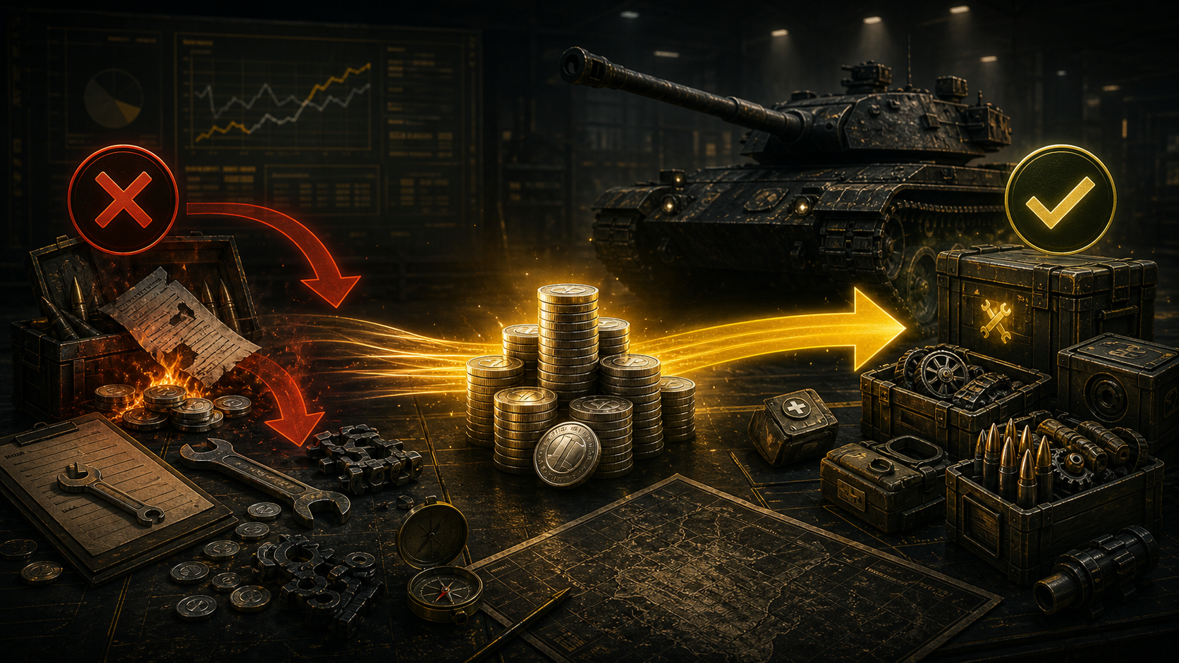 Jak vydělávat kredity ve WoT - World of Tanks