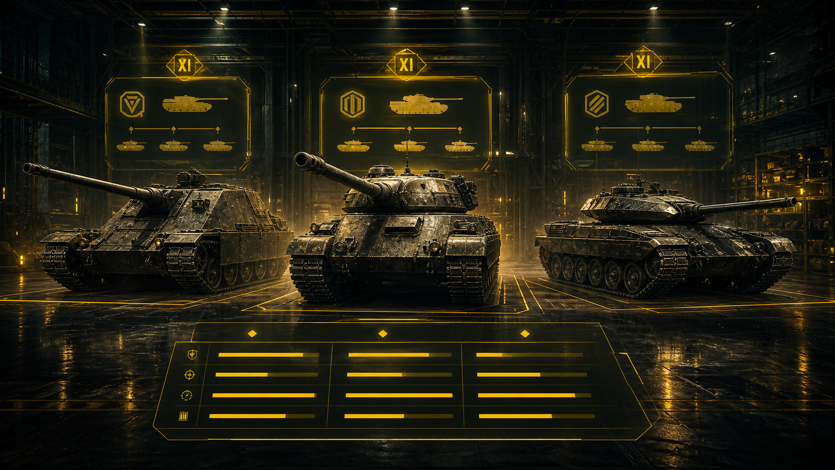 Gorilla, Fauteur a Executor, nové tanky XI. úrovně ve WoT