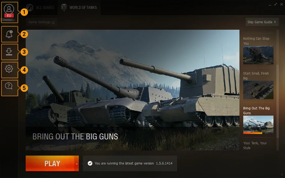 Přehled Wargaming Game Center v oficiálním průvodci